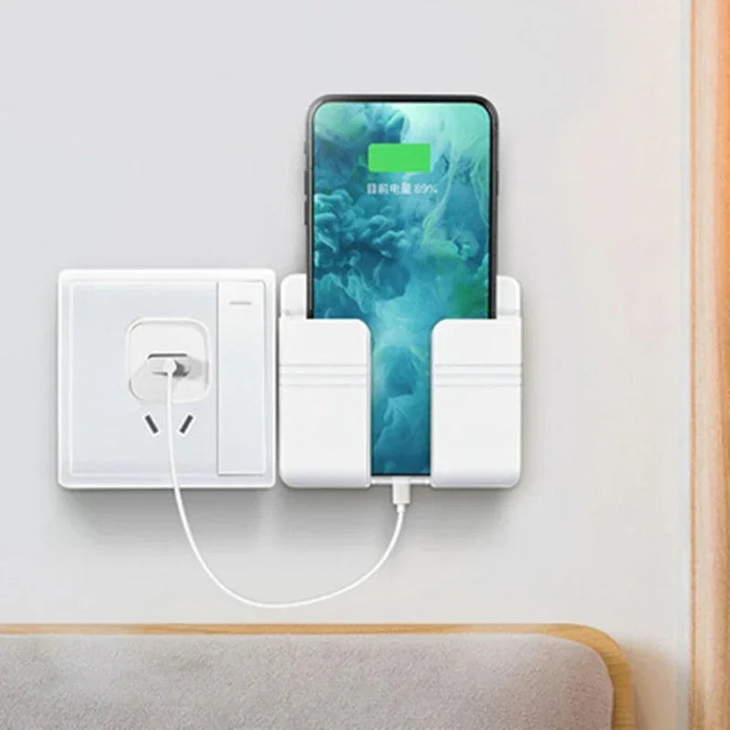 Wall Mount Phone Holder: Bracket Stand for Xiaomi, iPhone 12/13/14, Samsung