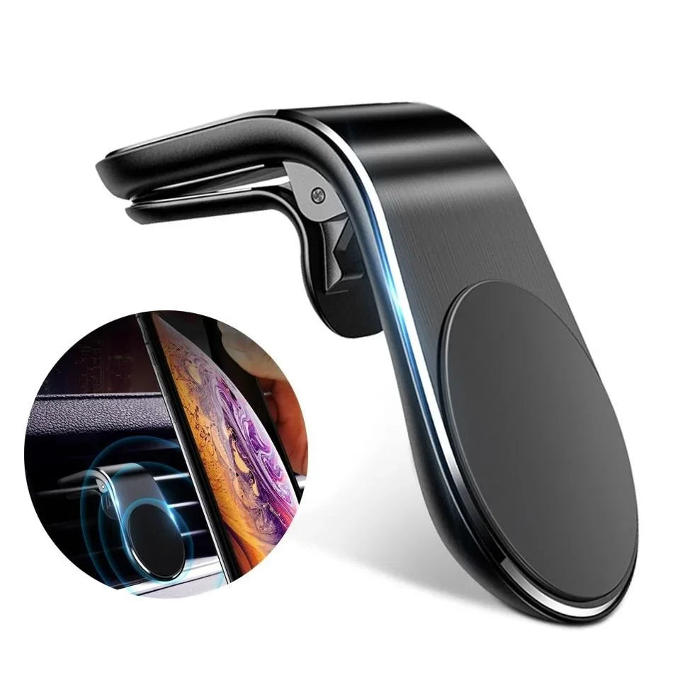 Magnetic Car Phone Holder Mobile Mount Smartphone GPS Support Stand For iPhone 13 12 11 Pro Max Huawei Xiaomi Samsung LG