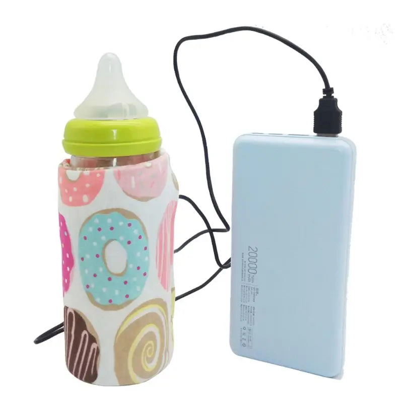 Portable Usb Milk Water Warmer Insulated Bag Freshness Preserved Baby Nursing Bottle Heater For Car Travel Stroller