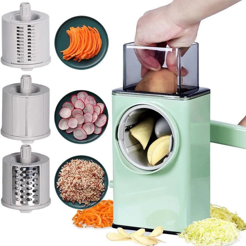 Multifunctional Manual Vegetable & Cheese Slicer